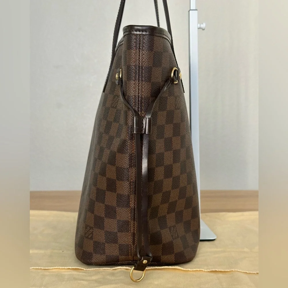 Louis Vuitton Neverfull Damier (MM) with dustbag and COA - Picture 16 of 17